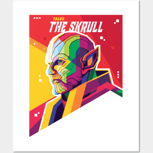 THE SKRULL - TALOS Posters and Art